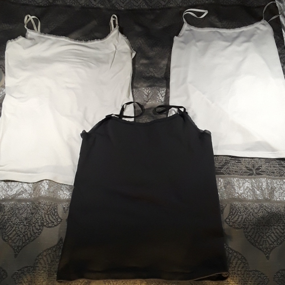 3 Ann Taylor Spaghetti Strap Tank Tops